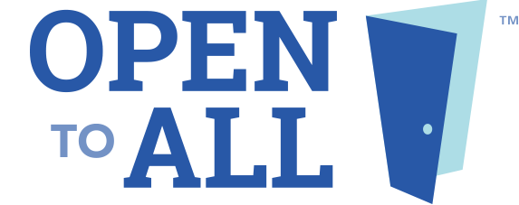 Open to All logo