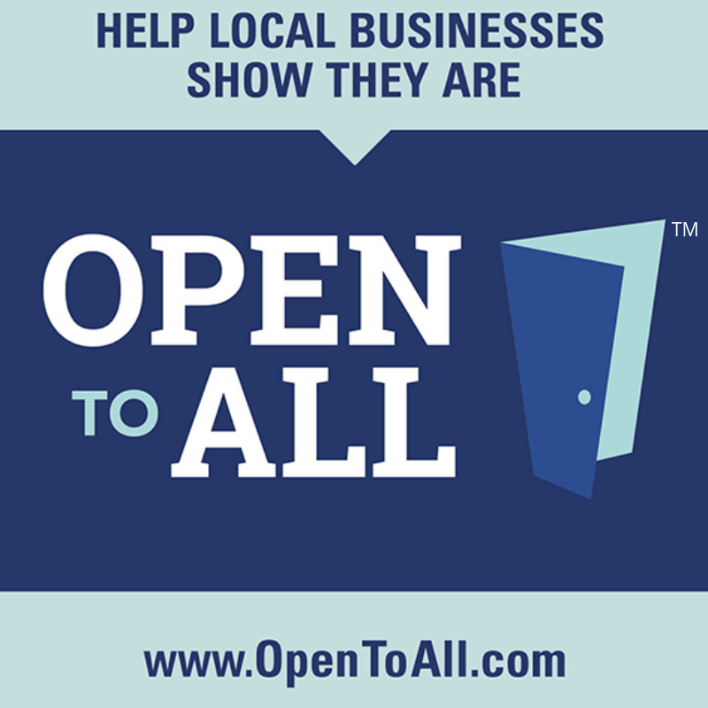 Here’s a cool new opportunity to show you are #OpenToAll. To learn more about @OpentoAllofUS and to take the pledge, visit: www.OpenToAll.com/business-pledge