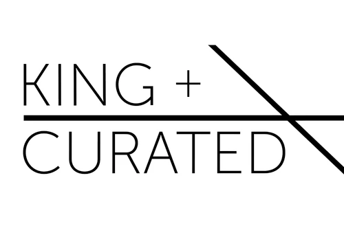 King + Curated logo