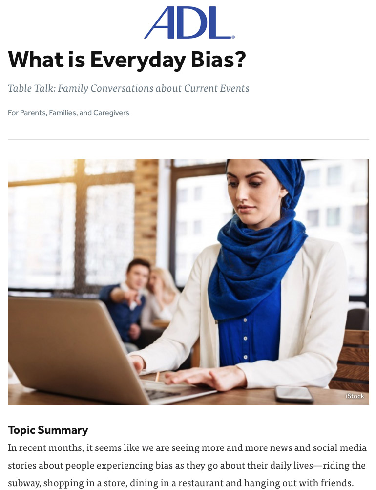 What is Everyday Bias?