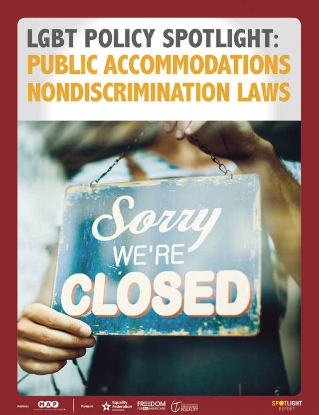 LGBT Policy Spotlight: Public Accommodations Nondiscrimination Laws