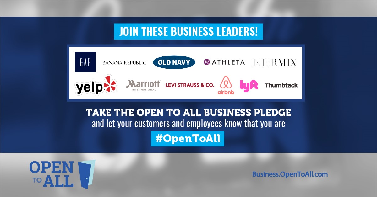 Open to All | Share the Campaign
