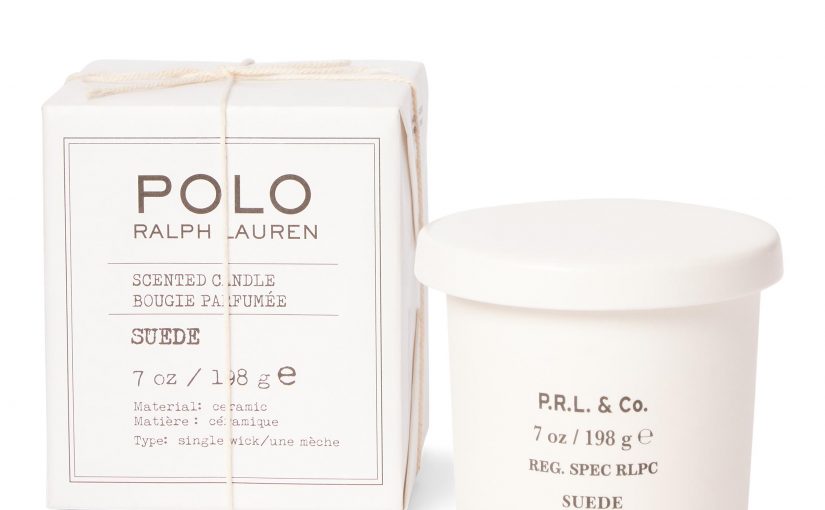 Polo Single-Wick Suede Candle