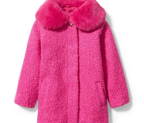 Sherpa Faux Fur Collar Coat