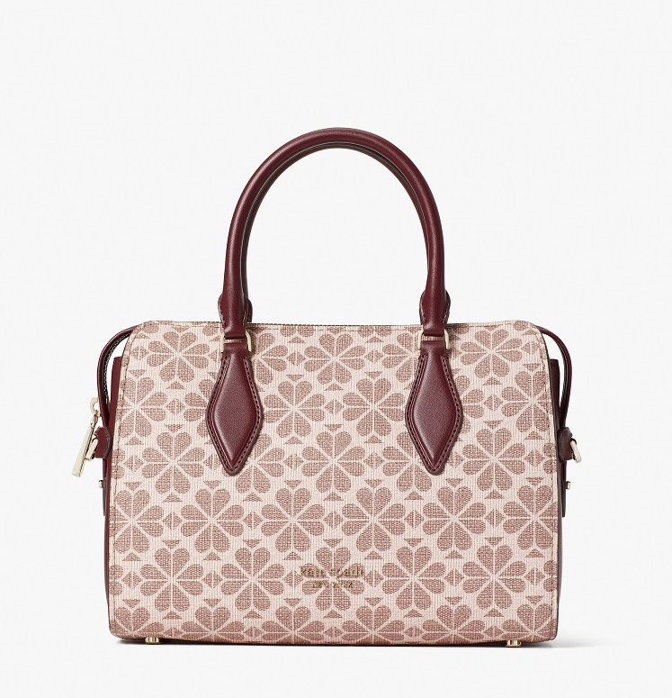 Spade flower coated canvas casey medium satchel deals