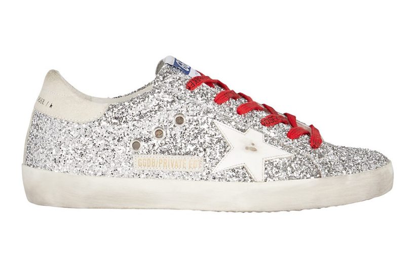 Superstar Glitter Low-Top Sneakers