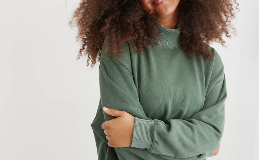 Aerie The Sweat Everyday Cozy T-Neck Sweatshirt