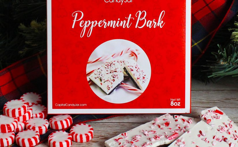 8oz Peppermint Bark Gift Box