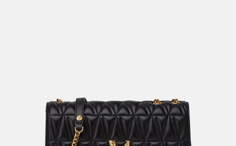 Virtus Quilted Nappa Leather Shoulder Bag