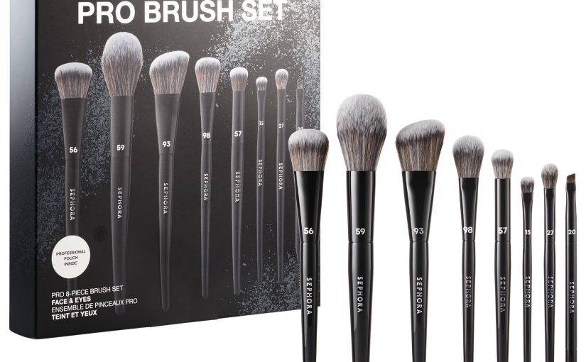 8-piece PRO Brush Face & Eye Set